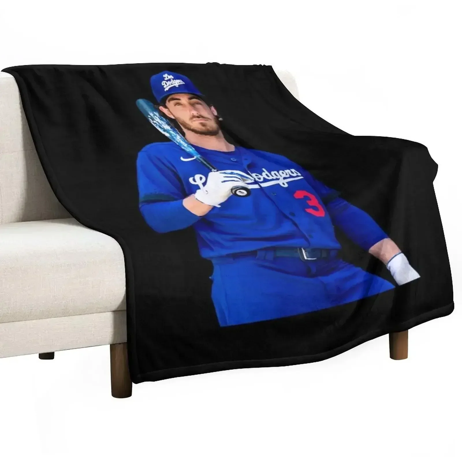 

Lover Gifts Cody Bellinger Gift For Movie Fans Throw Blanket Single Camping Soft For Decorative Sofa Blankets