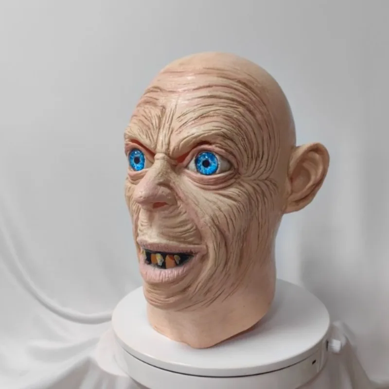 หน้ากากกอลลัม ของสะสมจากเรื่องลอร์ดออฟเดอะริงส์ หน้ากากผีปีศาจ หน้ากากสำหรับงานแฟนซี งานปาร์ตี้ ของตกแต่ง หน้ากากหัวมนุษย์ต่างดาวที่น่ากลัว