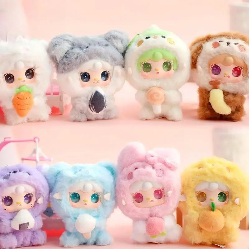 

Instock Yooki V10 Embrace Food Series Blind Box Cute Figure Toy Vinyl Doll Mystery Box Bag Pendant Collectible Toy Girl Gift
