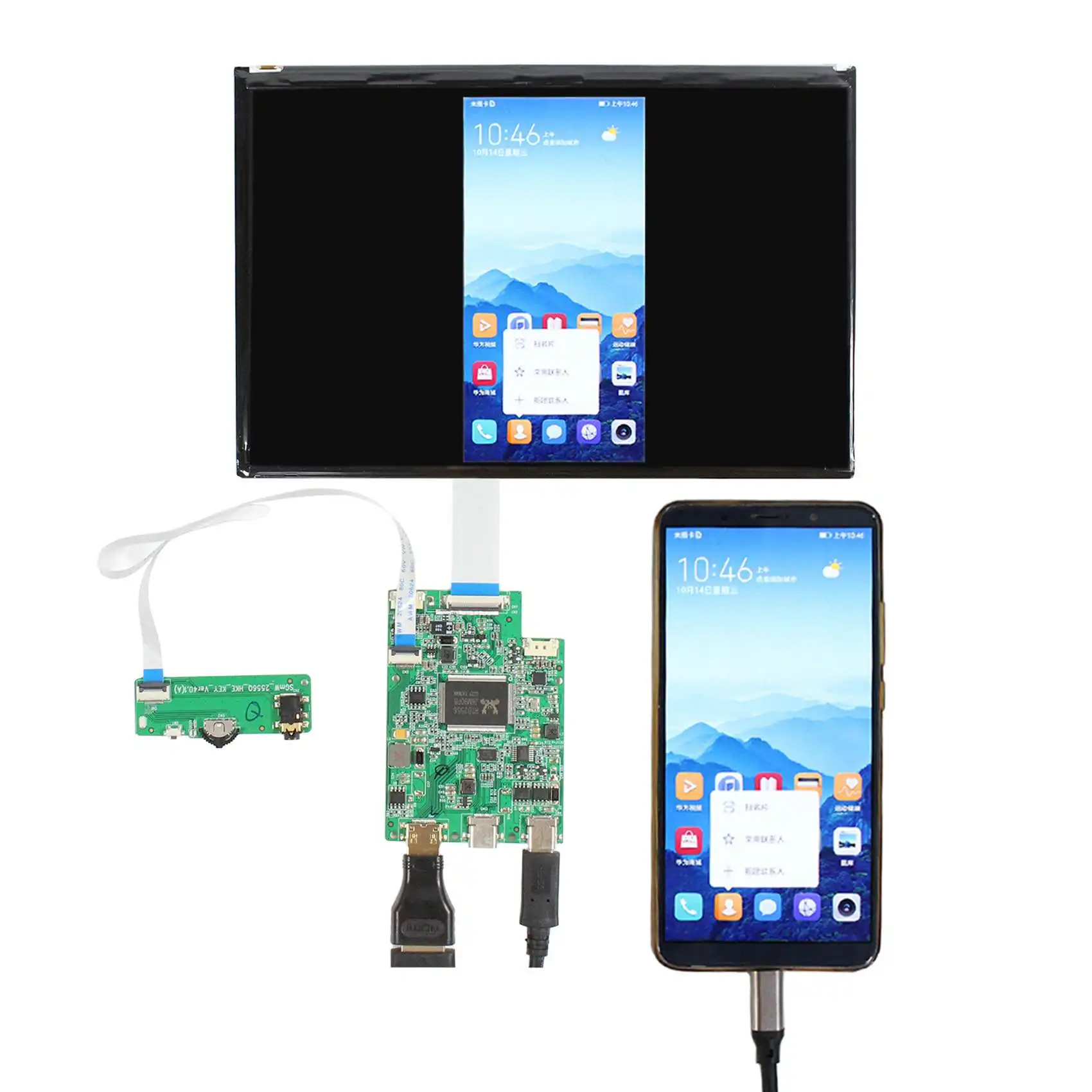 VVX09F035M10 8.9inch 1920X1200 IPS LCD Screen with Type C HDM I Controller Board