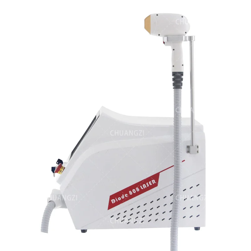 Portable  808nm 755nm 1064nm Three Wavelength Diode Laser Permanent Hair Removal Cooling Painless Laser Hair Removal Machine