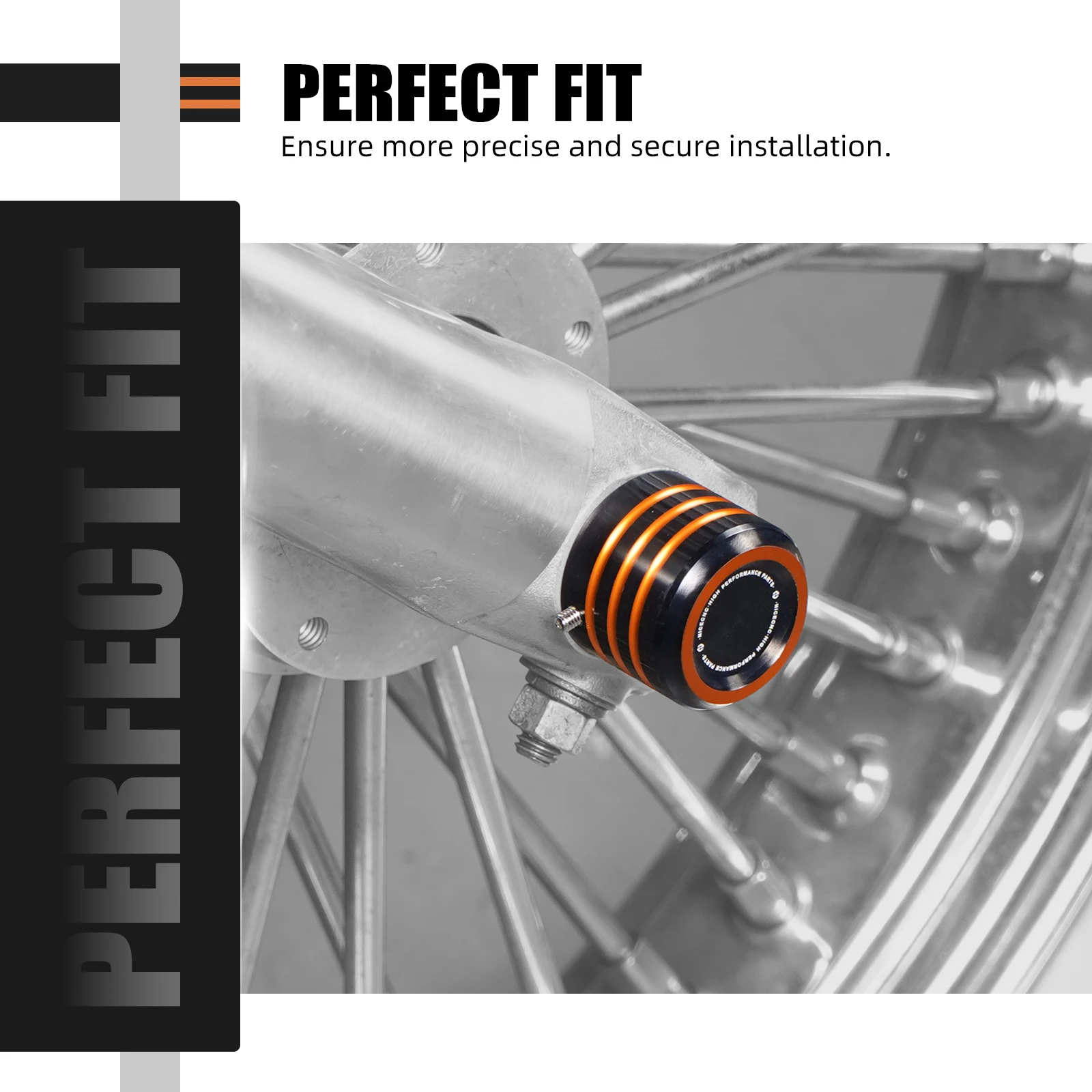 دراجة نارية المحور الأمامي الجوز غطاء يغطي ل هارلي الحديد 883 XL883N سبورتستر 883 منخفضة XL883L 08-22 1200 سوبر منخفضة XL1200T 14-22 #4