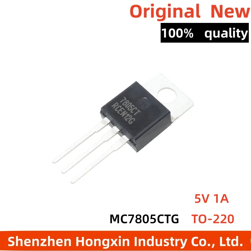 10 Pieces Of MC7805… - image