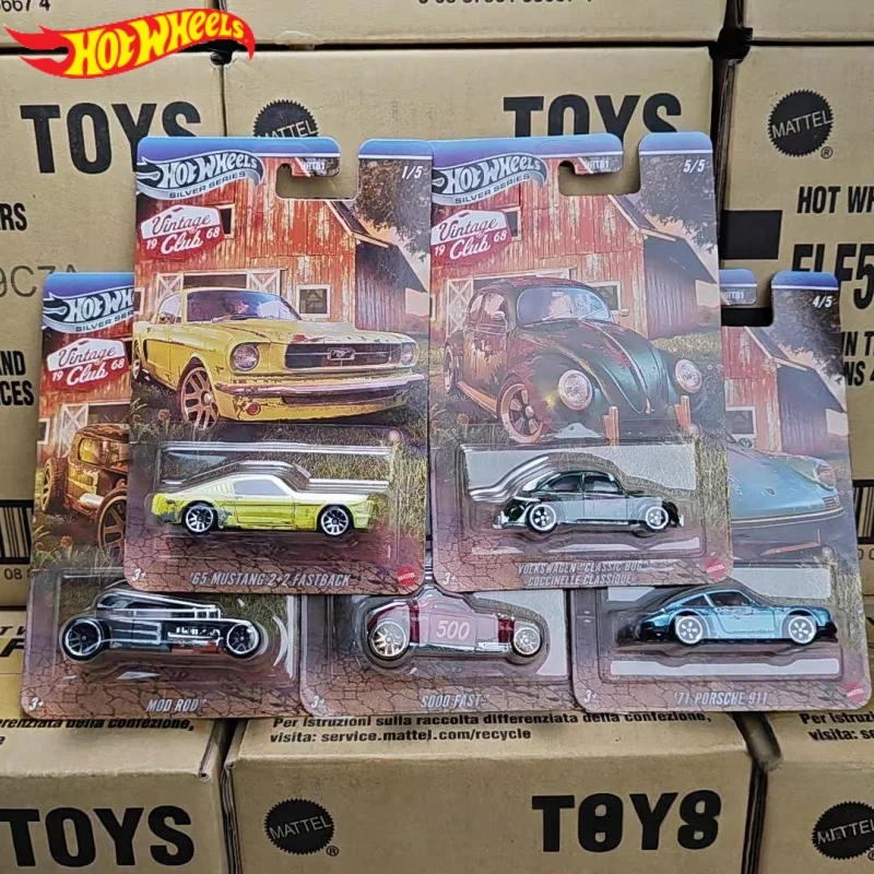 

Новые Hrt81 Hot Wheels 1:64 65 Mustang S000 Fast Mod Rod 911 Classic Bug, литая под давлением модель автомобиля из сплава, детские игрушки и подарки