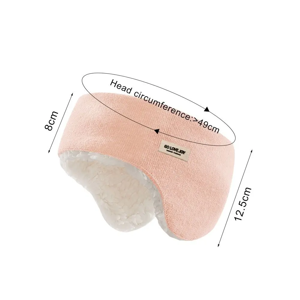 À prova de vento outono inverno isolamento acústico faixa de cabelo sono earmuffs aquecedores de ouvido headwear earmuffs