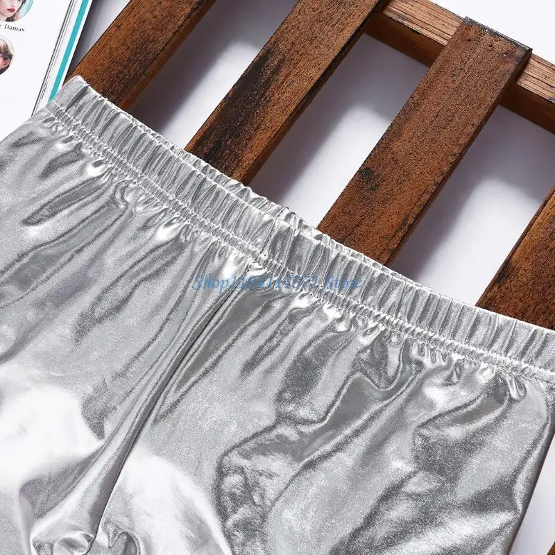 P9FC Ladies Liquid Waist Stretch Leggings Workout Leggings Tummy Control Yoga Pants