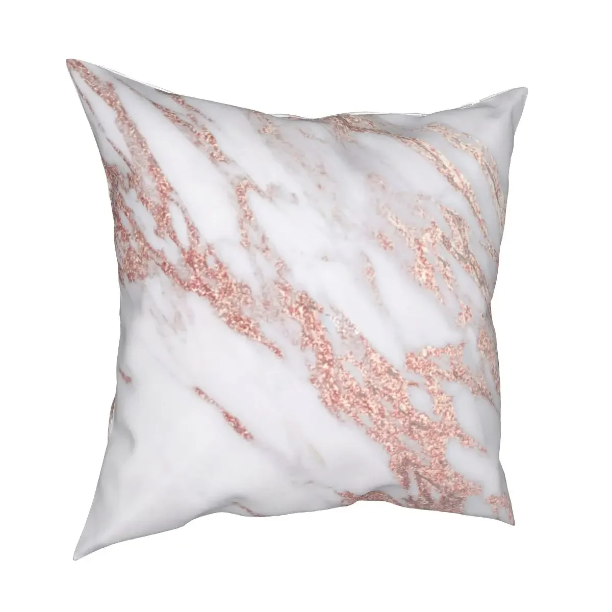 Blush Pink Rose Gold Marble Pillow Cases Cararra Modern Nordic Cushion Covers Decorative Throw Pillow Case Cover for Home 40x40