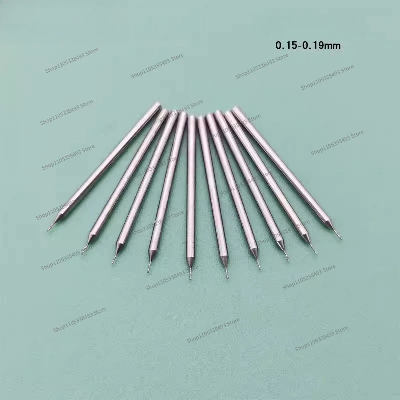 For Drill Bit Two-section High-speed Steel lNozzle Fixed Shank  Rough Shank  Bit Watch Repair Tool