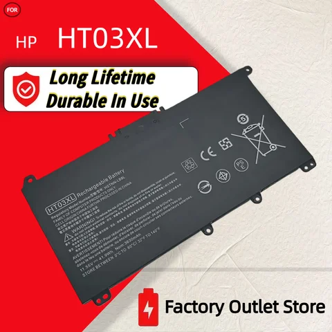 Wholesale And Retail❗❗❗ HT03XL Battery For Pavilion HP 14-CE0025TU 14-CE0034TX 15-CS0037T 250 255 G7 HSTNN-LB8L L11421-421