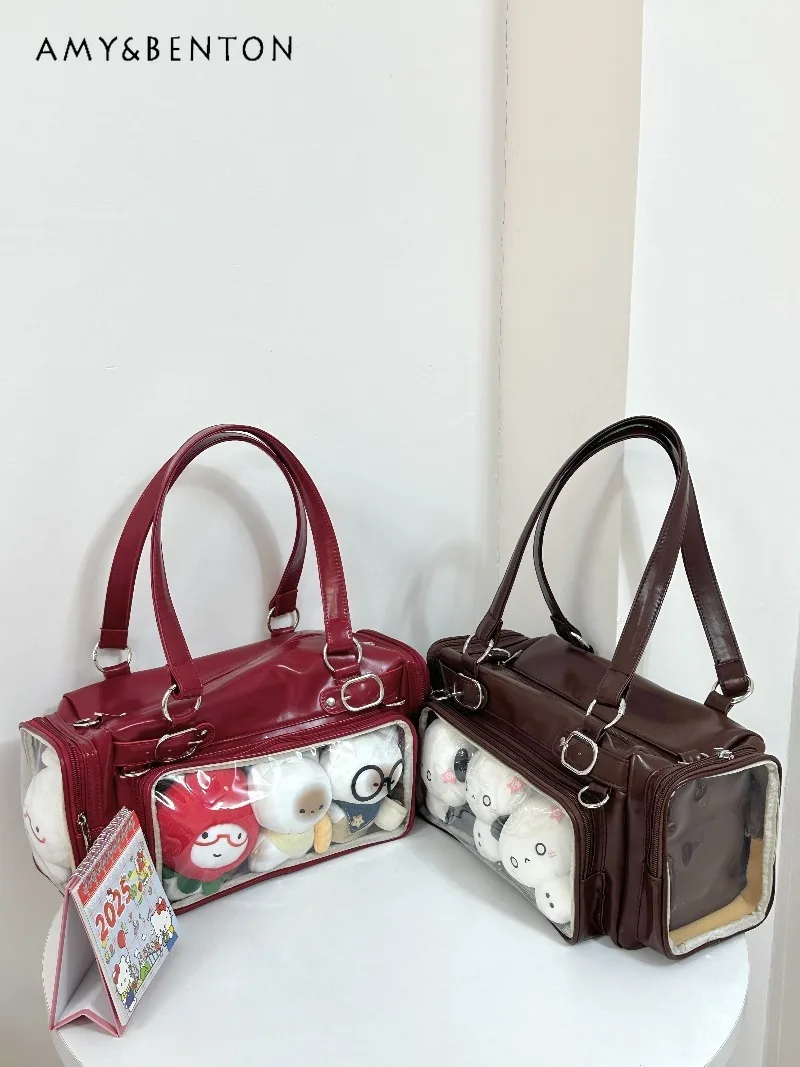 

Оригинальная сумка-итабэг JK Uniform, сумка через плечо в японском студенческом стиле, вместительная универсальная квадратная сумка, повседневная сумка через плечо