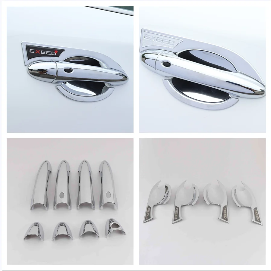 

For Chery Exeed TX TXL 2019 - 2021 Accessories Car Door Pull Doorknob Catch Door Handle Bowl Cap Decoration Cover Trim