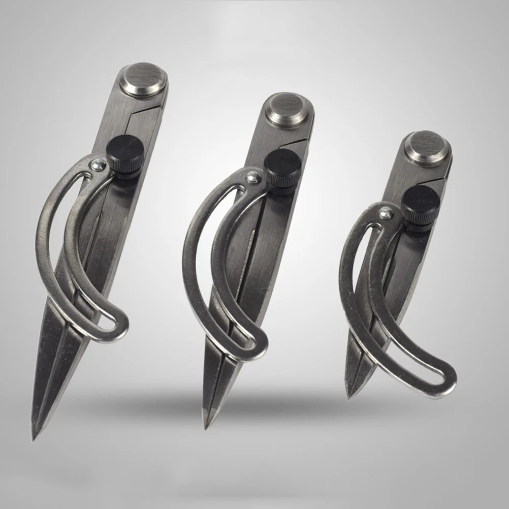 مقسم مقياس الكربون الصلب البوصلة لدائرة الكتابة الحرفية بمناسبة أداة رسم حاكم الحرفي لتقوم بها بنفسك المشاريع