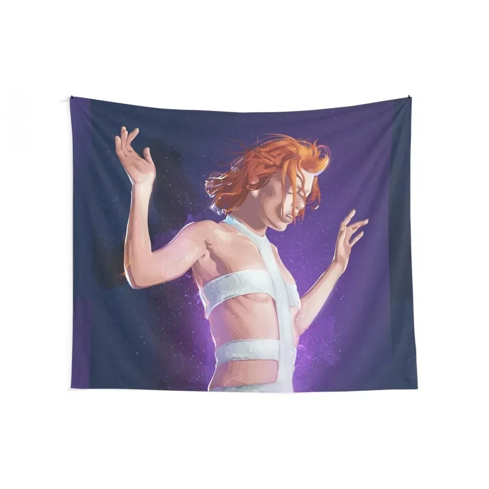 Leeloo Tapestry Aesthetic Home Decor Decoration Room Christmas Decoration Tapestry