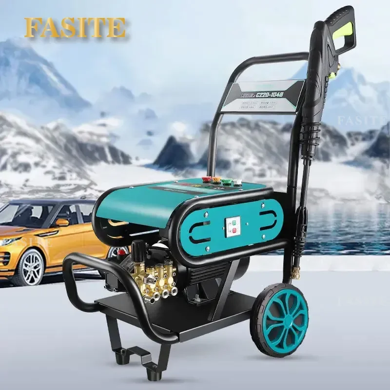 For Household Commercial Car Washing Machine Industrial Grade High Pressure Powerful Hand Push Washer for Car Shop Cleaning