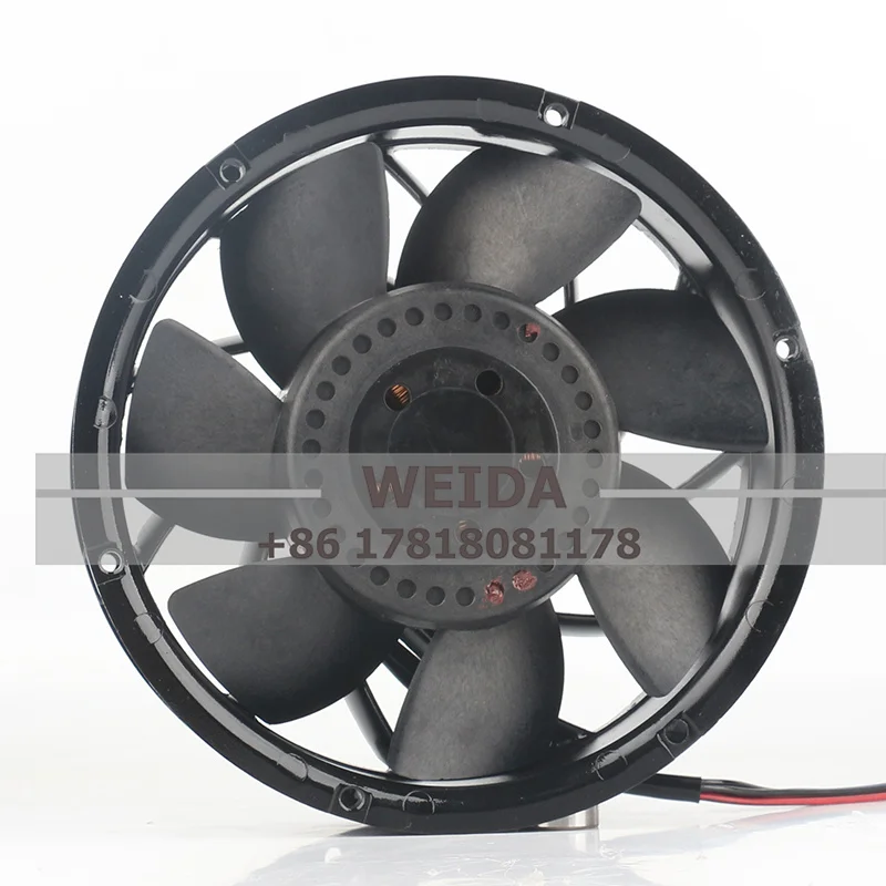 Ventilador de refrigeração axial do rolamento de esferas, inversor do poder do servidor, 12V, 24V, THB1748BG, 48V, DC 172mm, 17251, 5.8A