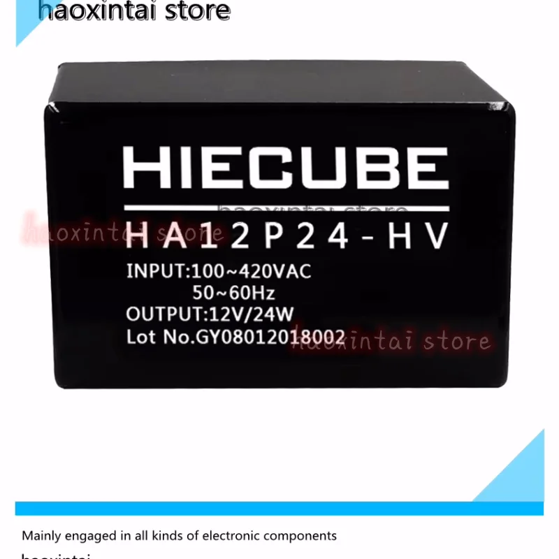 Module d'alimentation régulé isolé, triphasé, quatre fils, entrée large, ACDC, 380V, 12V, 24V, 1PC