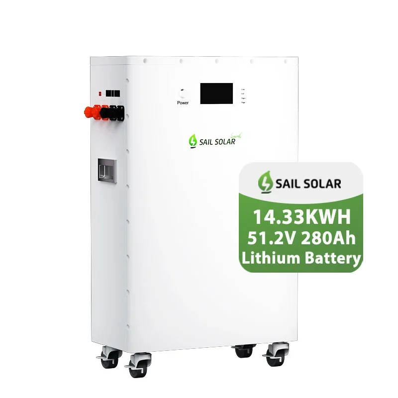 280ah  Prismatic Lithium Ion Batteries 15kwh Floor Mounted Lifepo4 Battery Mobile 51.2v Home Energy Storage System
