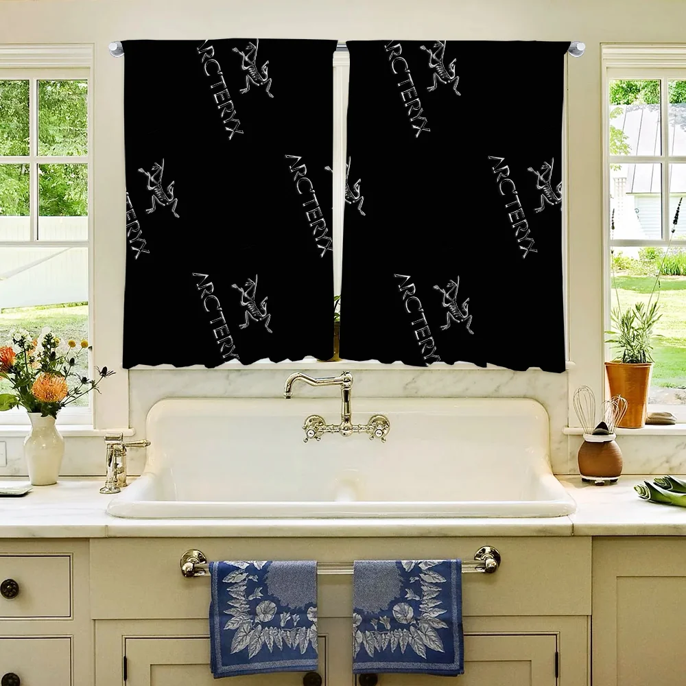 Small Room Curtains Partition Kitchen Curtains Blackout Curtain Window Curtains X-arcteryx-y Garland Curtain for Quarto Living