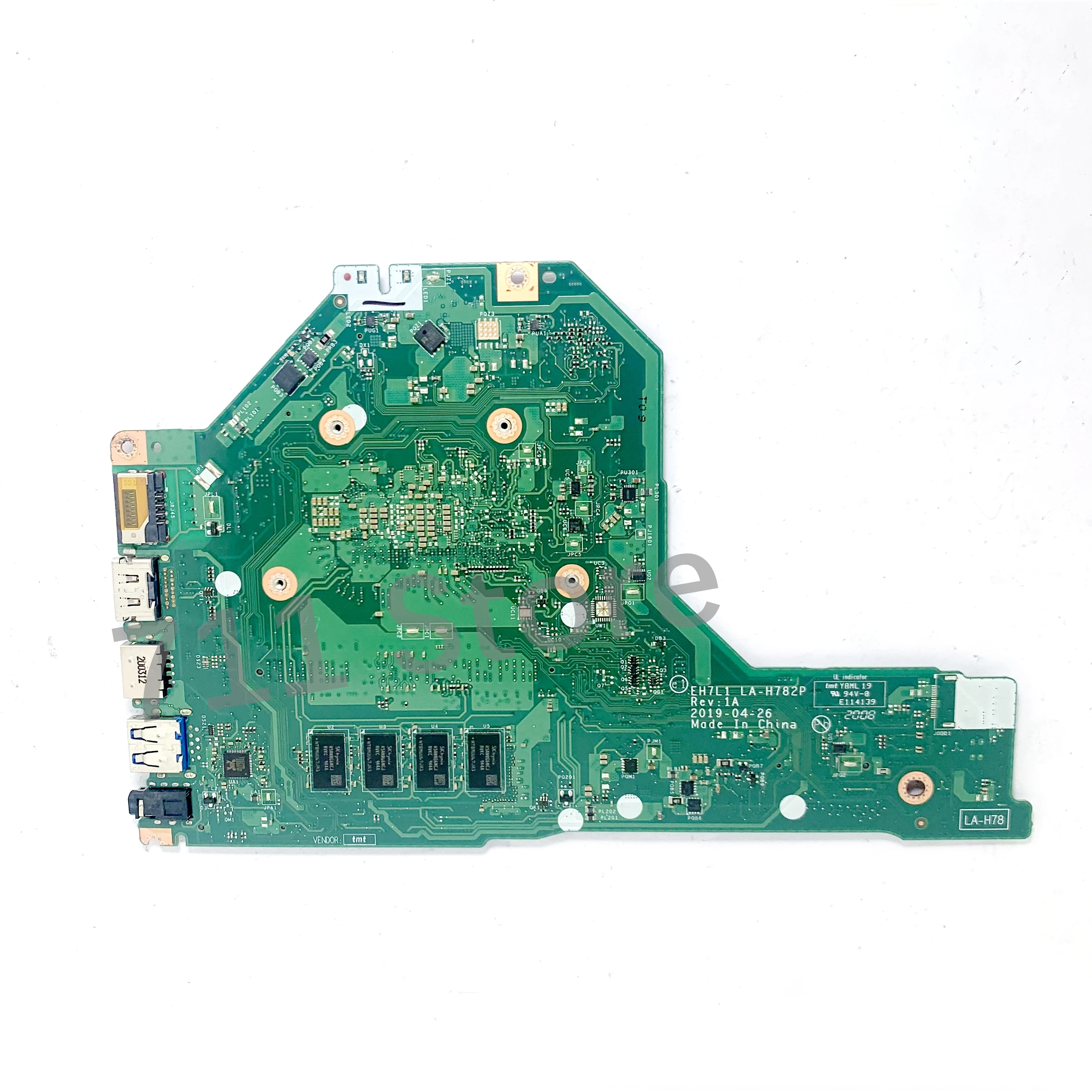 EH7L1 LA-H782P NBHEE11005 Mainboard For ACER Aspire 3 A315 A315-51 Laptop Motherboard With SR2F0 I5-6300U CPU 100%Full Tested OK