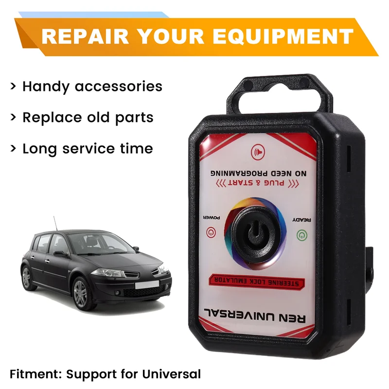 

АВТО Поддержка REN Универсальный эмулятор блокировки рулевой колонки Эмулятор блокировки рулевого управления Симулятор ESL ELV