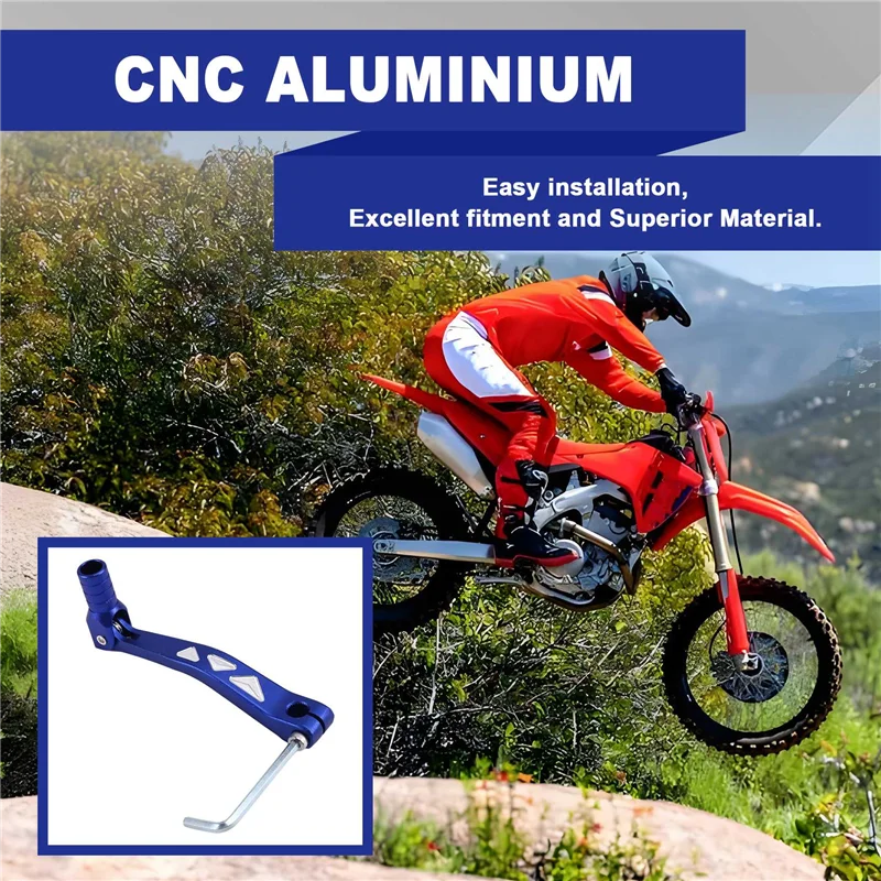 

Алюминиевый складной рычаг переключения передач с ЧПУ для 50 70 110 125 Cc Dirt Pit Bike XR CRF 50 70 Модифицированные детали мотоцикла