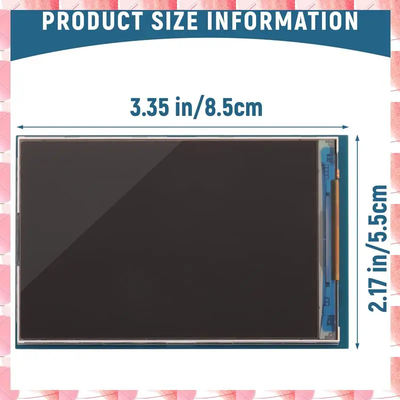 JAJA Display Module - 3.5 Inch TFT LCD Screen Module 480X320 For Arduino UNO & MEGA 2560 Board (Color : 1XLCD Screen)