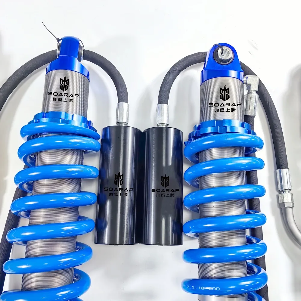 

Hot SalesSoarap Customized 2.5"/3.0" Tube 8" Travel Front Coil Spring Rear Triple Bypass Shock Absorber for Silverado1500 Year