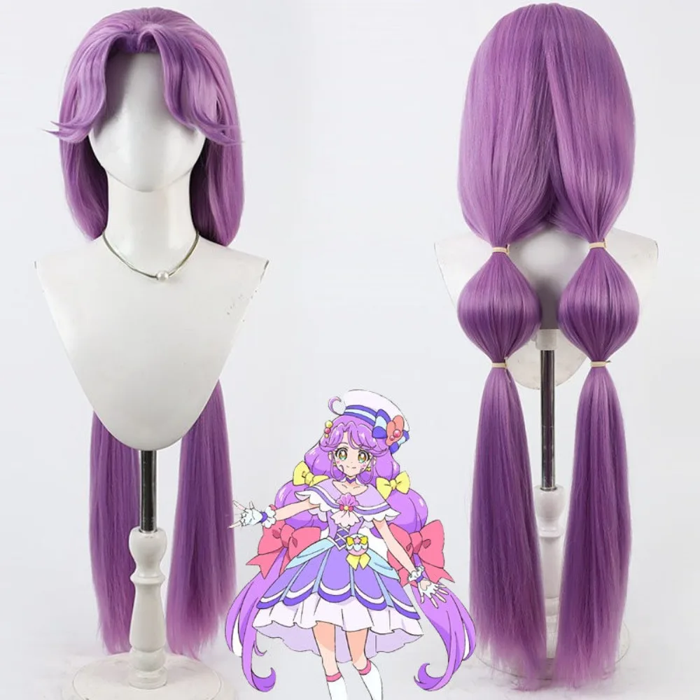 Pretty Cure Suzumura Sango Cosplay Wig Cure Angel Integrated Braid Synthetic Hair