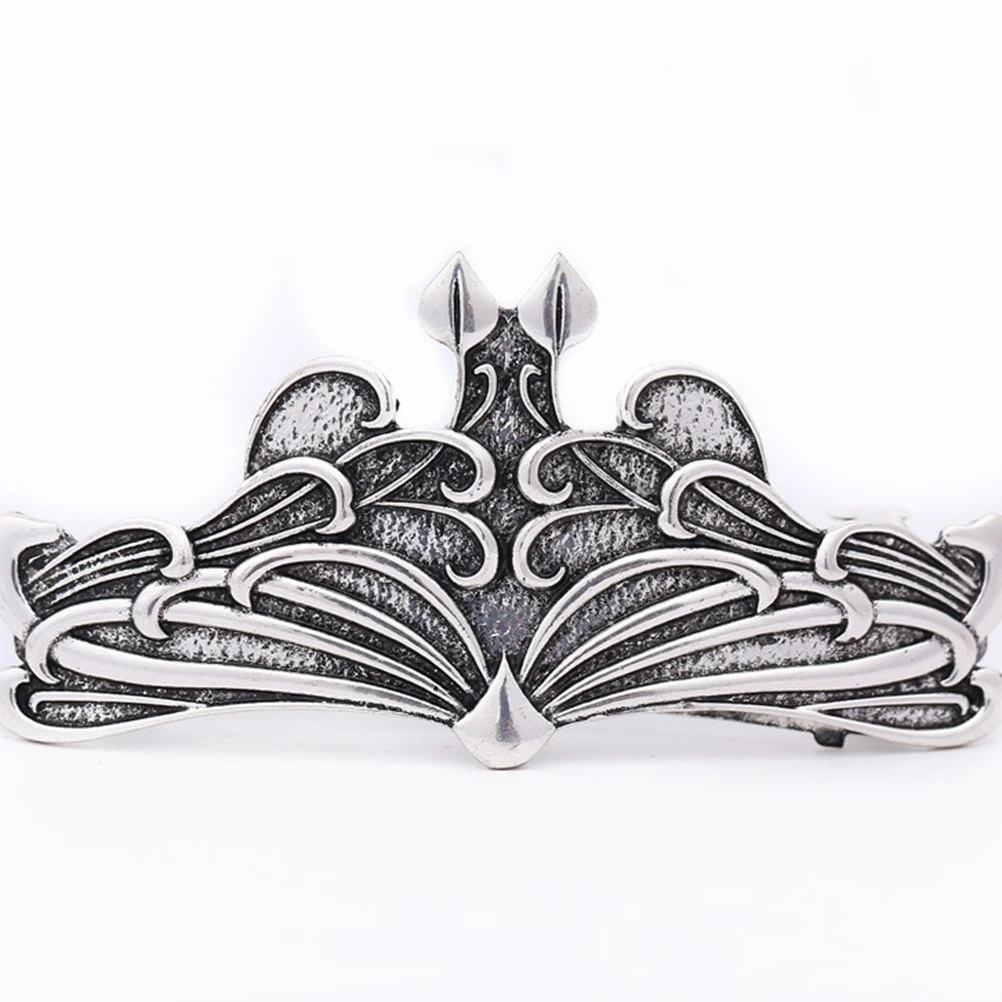 

2 Pcs Retro Barrette Vintage Headdress Hair Clips Rhinestones Grip Women Headwear Fashion Accessories Unique Gifts