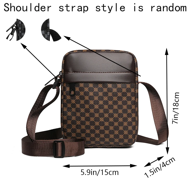 Practical Versatile Multi-color Patterned Bag Adjustable-strap Lightweight For Daily Use Work & Outdoor Durable FunctionalJJ2324