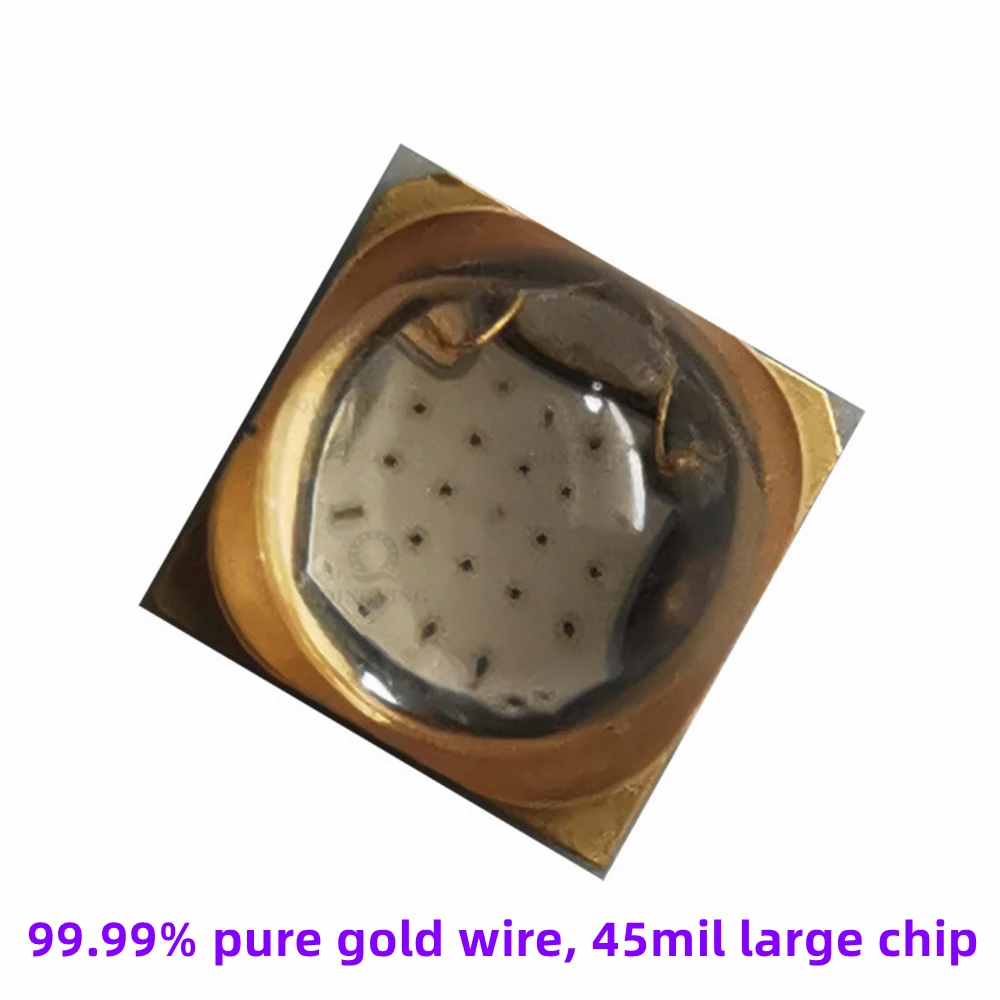 3W High Quality 3535 High Power UV LED 405nm Diode Ultraviolet For Printer Curing 365nm 385nm 395nm Quartz Glass Chip