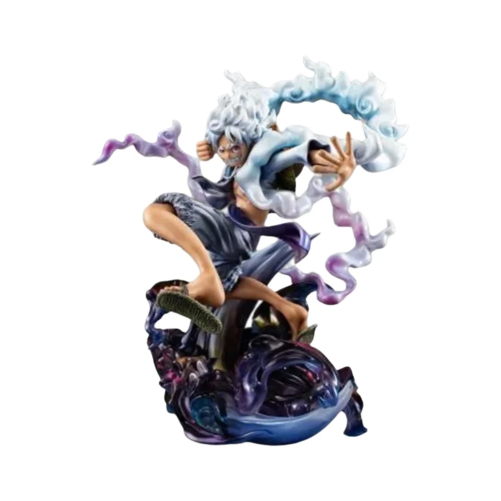 Auf Lager P.O.P WA-MAXIMUM One Piece Monkey D Luffy Gear 5 1/8 Maßstab Bemalte Statische Anime-Figur Sammlerstück Desktop-Display-Spielzeug