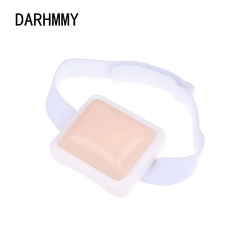 

DARHMMY Nurse Intramuscular Injection Training Pad,Medical Students Wearable Design Injection Practice Pad,Silicon Injection Pad