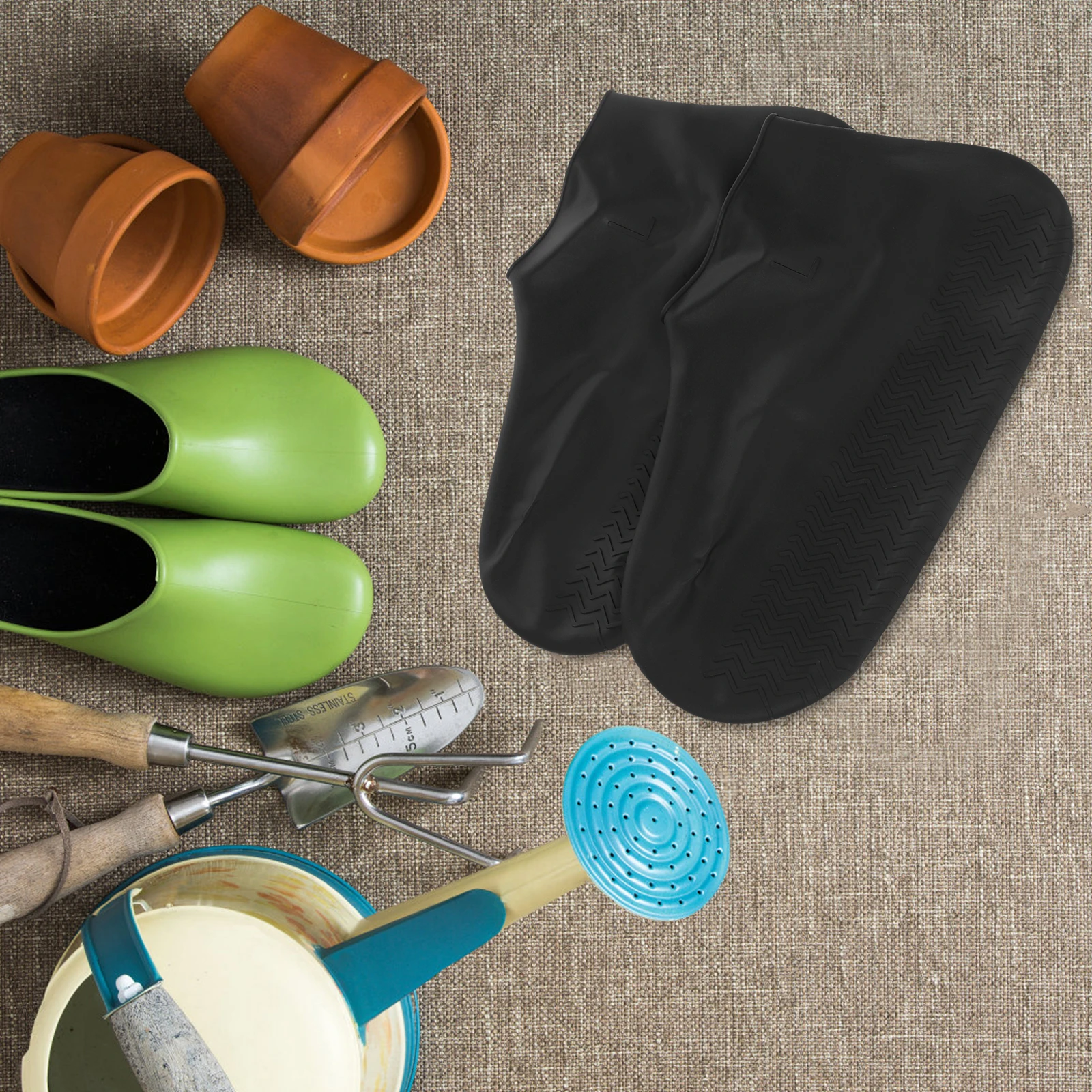 

Waterproof Shoe Cover Rainproof Protectors Non-slip Shoes Outdoor Covers for Reusable