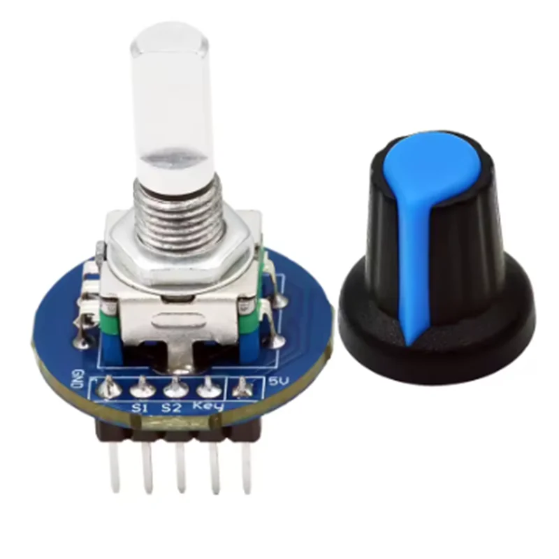 Digital rotary encoder module, rotary potentiometer, rotary potentiometer with knob cap