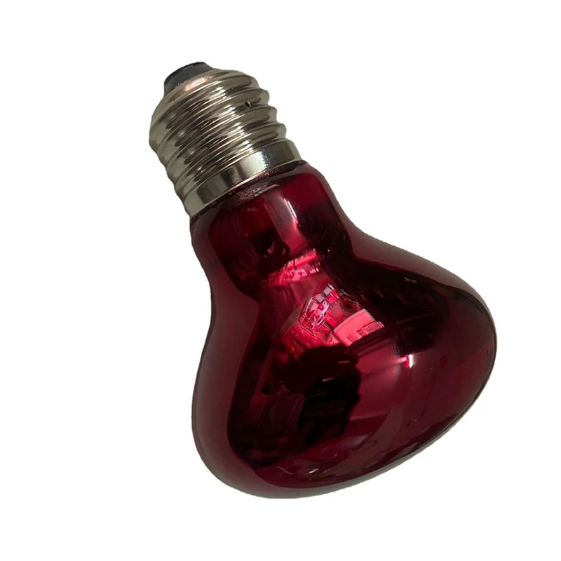 2 Pack 100W Reptile Heater Bulbs, Amphibian Infrared Sunning Bulbs, Reptile Heater Bulbs Forturtles, Lizards And More.