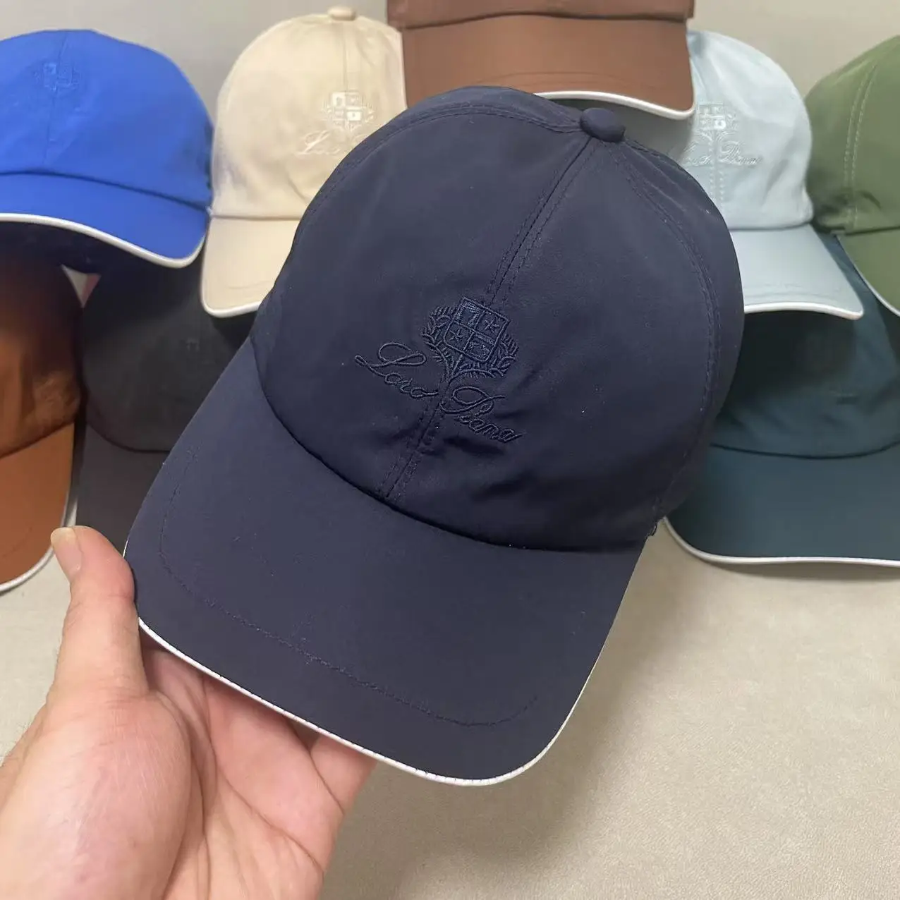 الأوروبية والأمريكية قبعة بطة اللسان قبعة جديدة التجفيف السريع موضة قبعة بيسبول مكافحة الصيف الترفيه ظلة التطريز