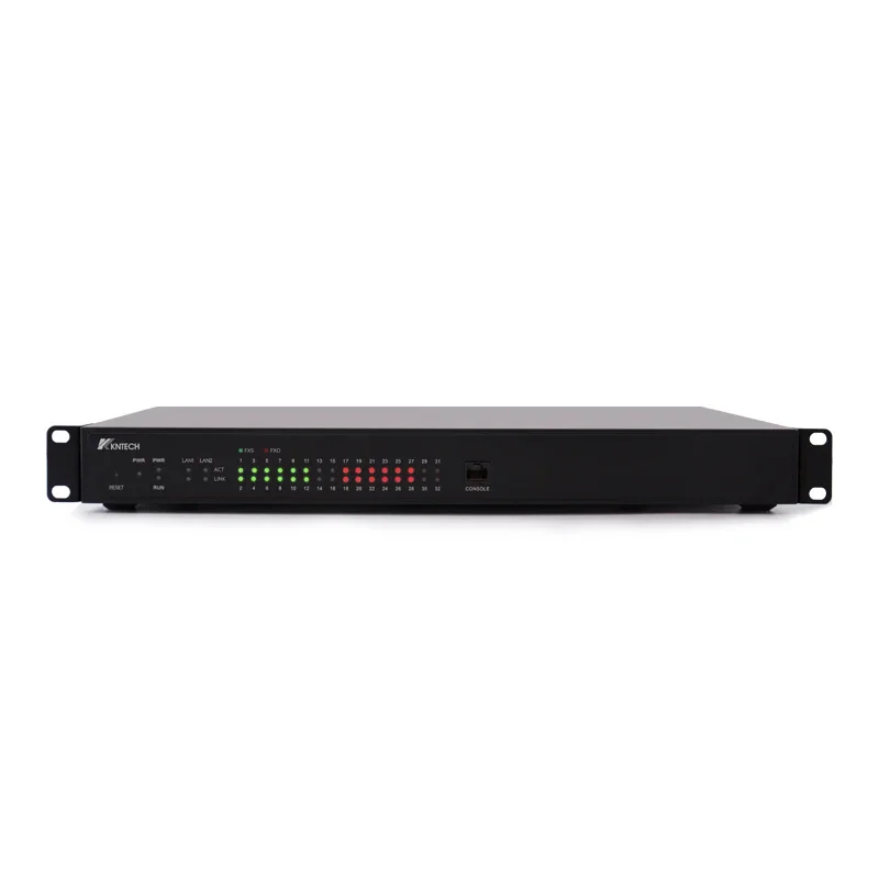 KNTECH PBX FXS VoIP Voice Gateway For Call Center Solution 32 Ports KNXS-32