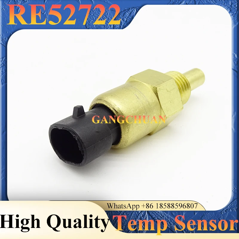 New RE52722 Temperature Sensor for 1200 1400 1600 310G 310J 310K 310SJ Construction Machinery Spare Parts 4