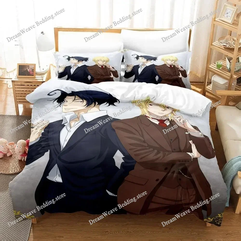 

Moriarty The Patriot Bedding Set Single Twin Full Queen King Size Bed Set Aldult Kid Bedroom Duvet Cover Sets Anime Double Suit7