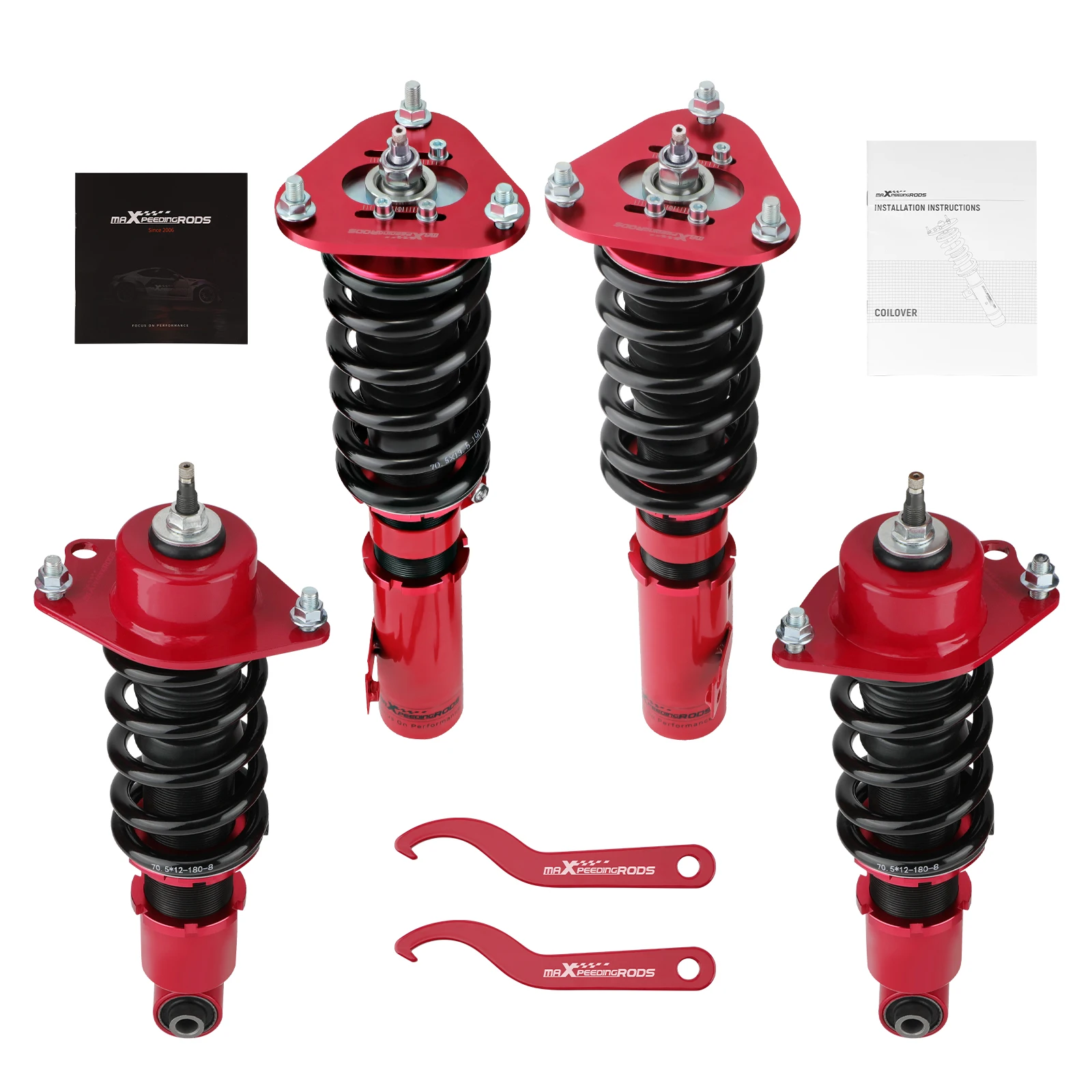 Adjust Height Coilovers Kit For Toyota Celica 2000-2006 1.8 16V ZZT230 ZZT231 Coilovers Suspension Shocks Struts