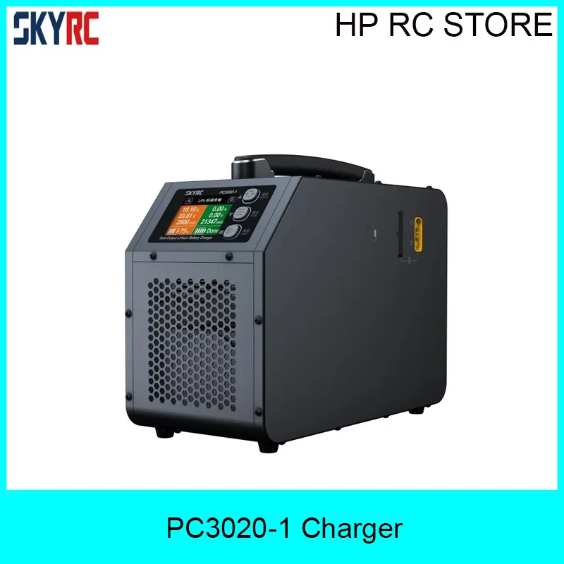 SKYRC PC3020-1 High-Power Smart Charger 12-22S/3000W/45A Dual-Channel Fast Charging