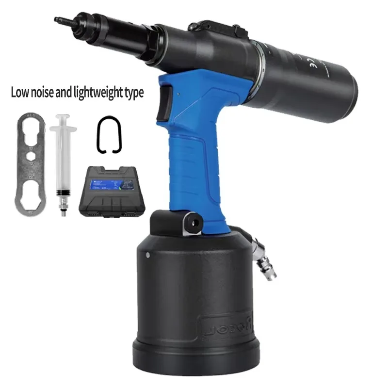 6312 Fully Automatic Pneumatic Tool Lightweight Stainless Steel Rivet Nut Gun with Pulling Mother Hexagonal for Fastening