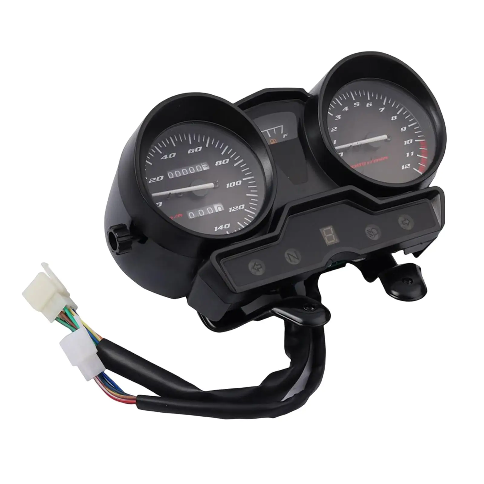 LED Digital Dashboard Motorcycle RPM Meter with Gear Display Car Accessories