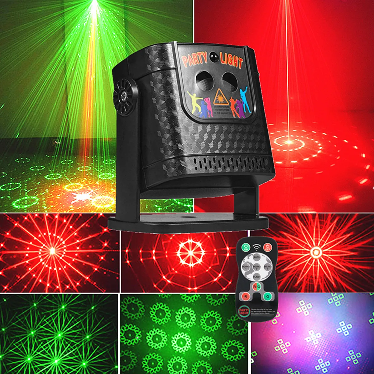 

Мини-60-проектор с эффектом вечеринки, огни DJ, дискотека, праздник, Рождество, танец, украшение для спальни, автомобильная лампа, подарок для шоу YR10