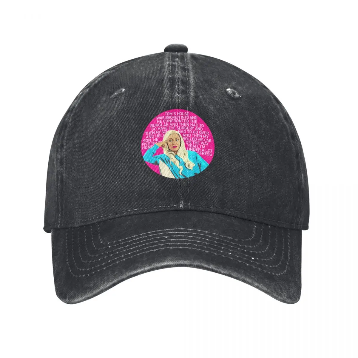 

Erika Jayne Stressed RHOBH Baseball Cap sailor cap for men Military Cap Man |-F-| birthday Men Golf Wear Women's