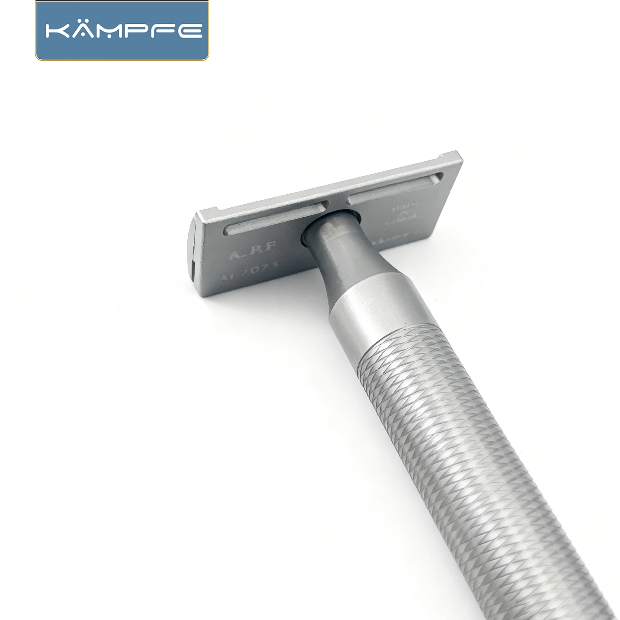 KAMPFE алюминиевая безопасная бритва с ЧПУ для резьбы по двойным лезвием, мужская бритва, новый дизайн, мужская бритва для бритья, подарки, бритва