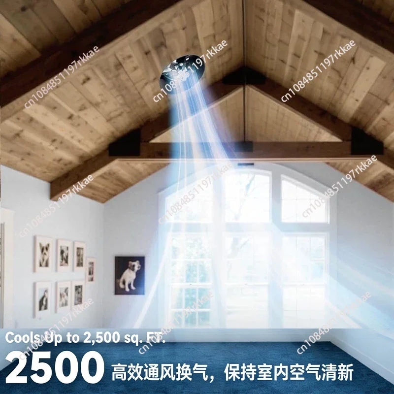 Solar Roof Pipeline Type Convenient All-in-One Ventilation Fan 110/115 Greenhouse Container Roof Extraction Fan
