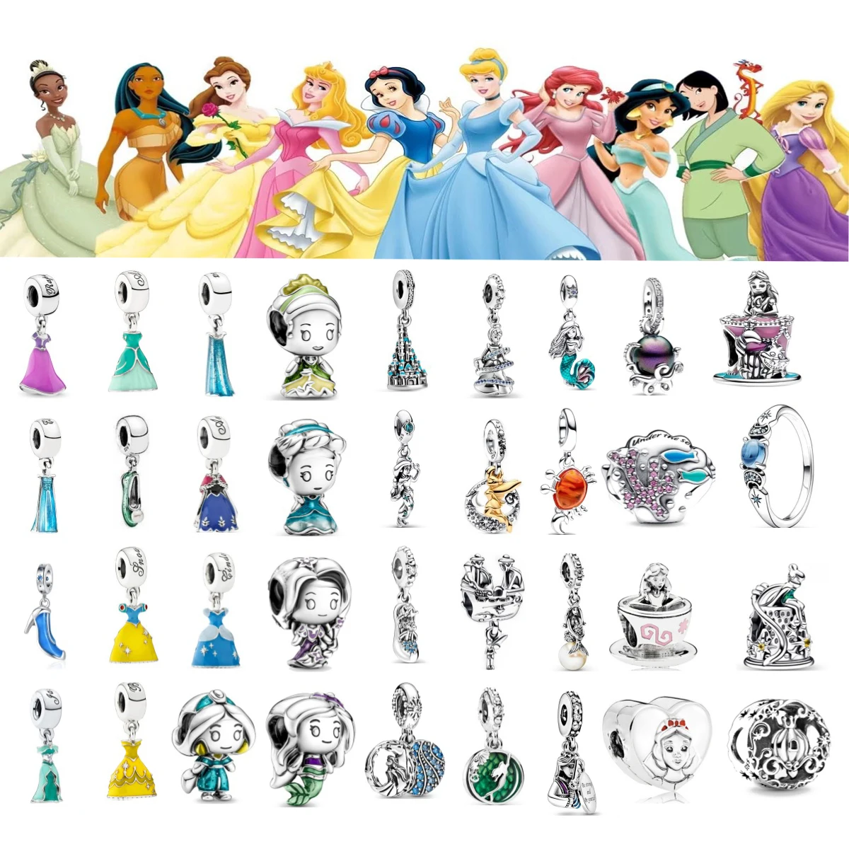 

Европейский серебряный шарм 925, подходит для оригинального браслета, ювелирных изделий, кулон, юбка принцессы, танцевальная обувь, висячие аксессуары из бисера