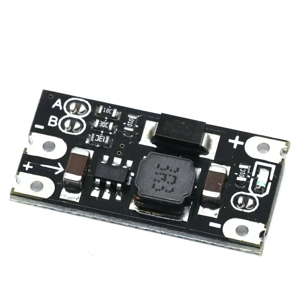 3.7V Mini DC-DC boost converter 5V voltage regulator PCB board module can set 5V/ 8V/ 9V LED indicators Diy voltage module